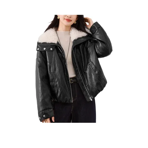 FOSS PHIL Кожа Куртка Женская