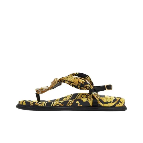 VERSACE One Ремень Сандалии Женские Золотые