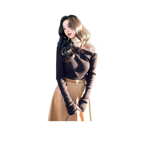 SEE YOU TOMORROW SISTERS Асимметричный трикотаж для плеч Женские