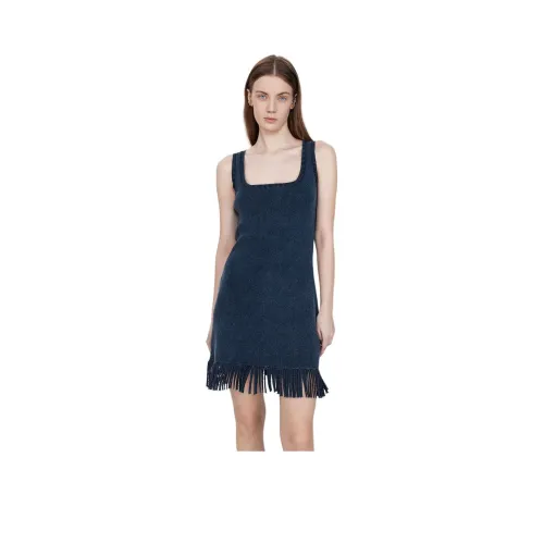 FABRIQUE Темно-синий Женские Слиплатья