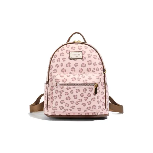 BRABOSTON ПУ (полиуретан) Рюкзак Стандартный Унисекс Розовый Кофейный