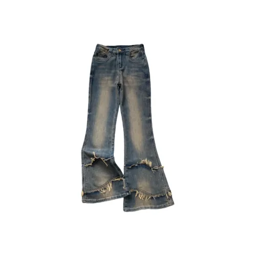 YGPRW Синий Женские Джинсы