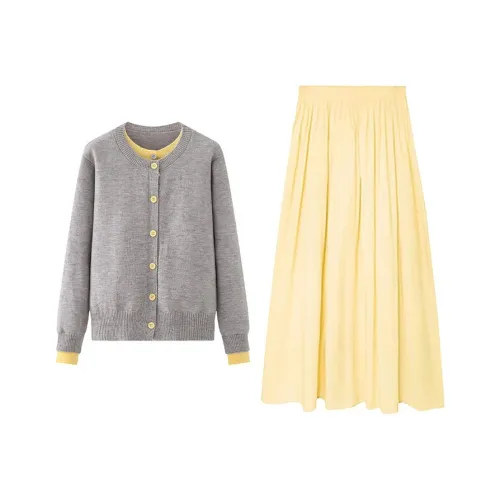 MARIE·COCO Топ+Юбка Женские Комплекты Юбка