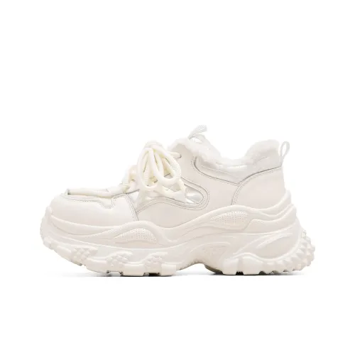 ST SAT Термические Низкие Кеды с Толстой Подошвой 6,5 см Женские