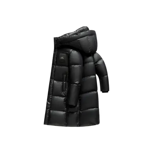 JIUDIIMAN Черный Унисекс Пуховики