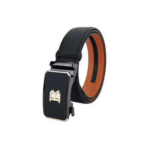 Devanro Крест Секция Ремни из коровьей кожи Мужской 3,5 см