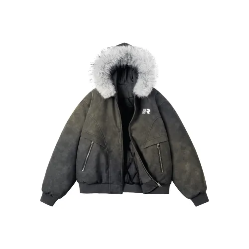 Rolling Money Хлопковый пуховик Унисекс