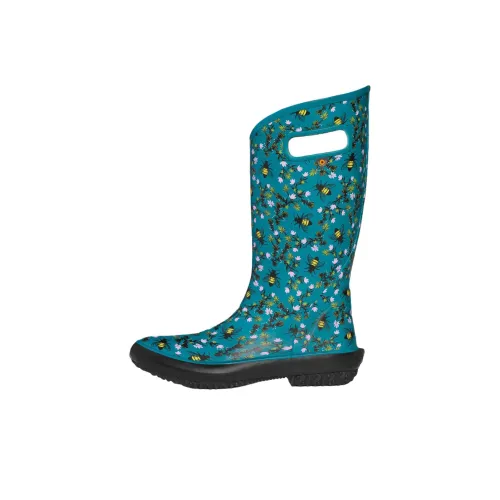 BOGS Женские резиновые сапоги синий зеленый