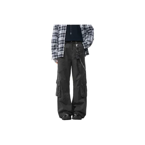 PRPK Осенние Карго Брюки Свободного кроя Унисекс