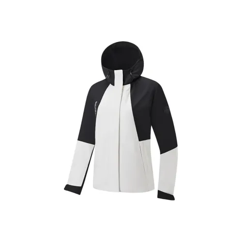 XTEP Глубокий Черный/Натуральный Белый Женская Тренч