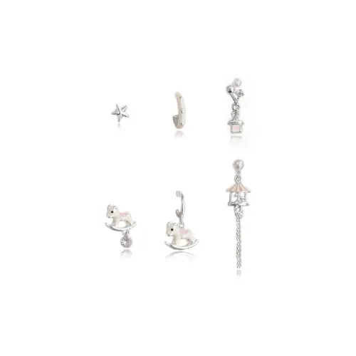 NSAOT Сплав Серьги-гвоздики Женские