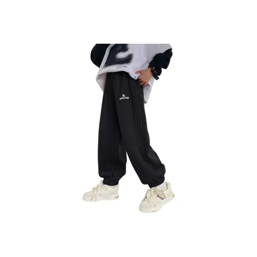 Подростки Mu Tong teenager Вязаные тренировочные брюки