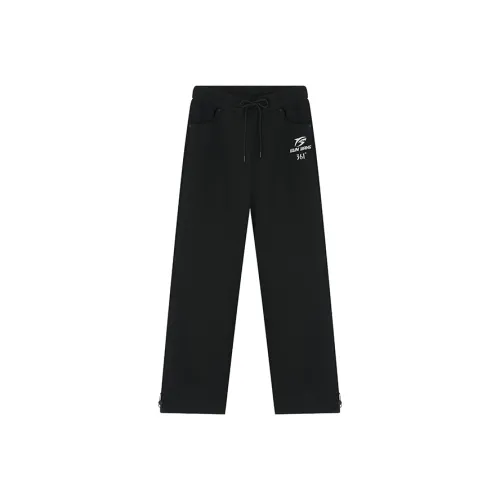 361° Супер-Черный Мужские Вязаные Тренировочные Штаны