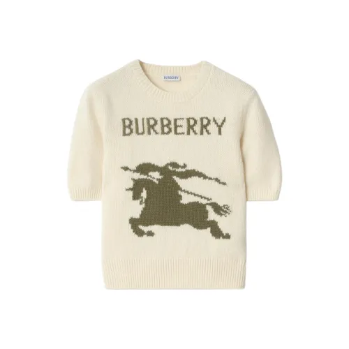 Burberry Фарфор Белый Женский Свитера
