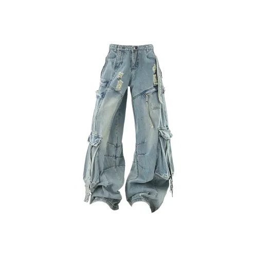 EOOVEN Унисекс Джинсы