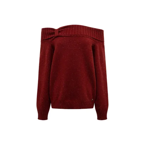 Ariseism Red Women's Sweaters Арайзизм Красный Женские Свитера
