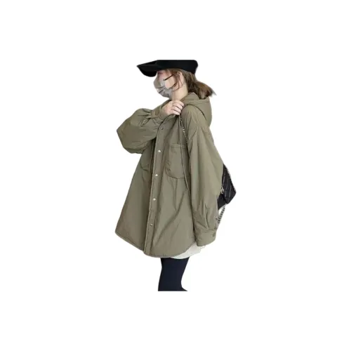 ZEKIKO STUDIO Хлопковый пуховик женский