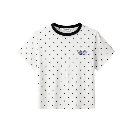 CHOCOOLATE Белый Женские T-рубашки
