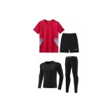 2405 Красный Комплект одежды (Длинный рукав, большемерный, рекомендуется размер пуховика)