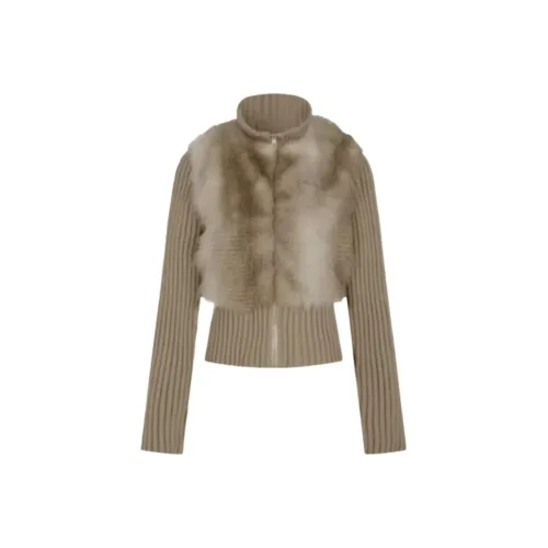 IQC Кофе Женские Бархатные Куртки