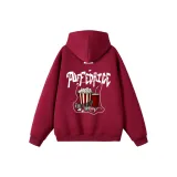 Бордовый с флисовой подкладкой