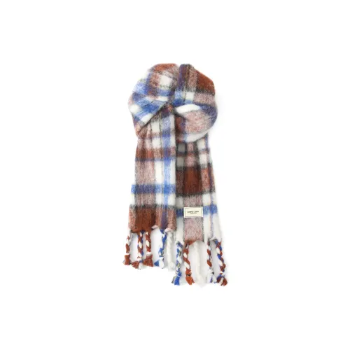 Городская красота Северо-восточные теплые вязаные шарфы унисекс