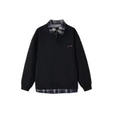 Черный с флисовой подкладкой