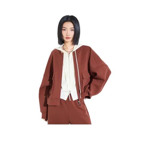 MUGUOGUOMU Осенний укороченный пальто свободный крой женское