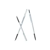 HOT! 03 Серый Коричневый [3-в-1] Кисть для бровей, Кисть для бровей, и Кисть для бровей с бритвой