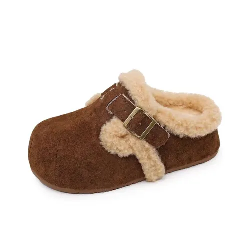 WJA Резиновая подошва противоскользящие устойчивые к истиранию полуподушенные домашние тапочки для женщин