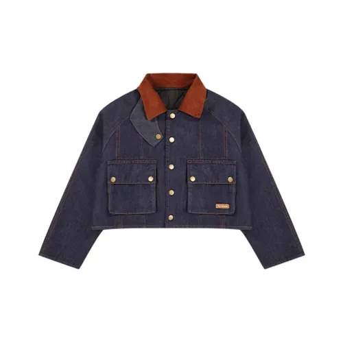 BARRY BANNY Темно-синий пальто KIDS Топы