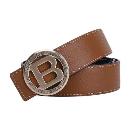 Devanro Крест Секция Ремни из коровьей кожи Мужской 3,5 см