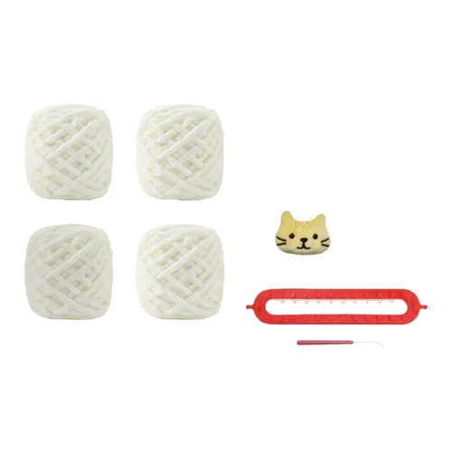 Fluffy Bear Милый Котенок Рыбка Пряжа Шарф Термический Холодостойкий DIY Игрушки