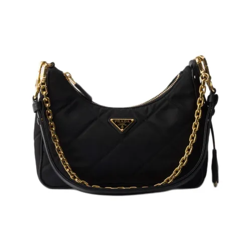 PRADA RE EditionRe Нейлон Одно Плечо Сумка Мини Женская Черная