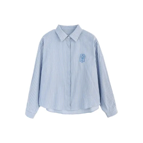 MIZIQI Blue Женские Рубашки