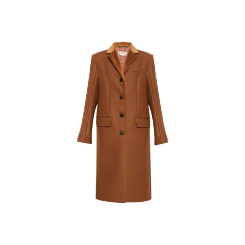 MARNI Светло-коричневое женское пальто