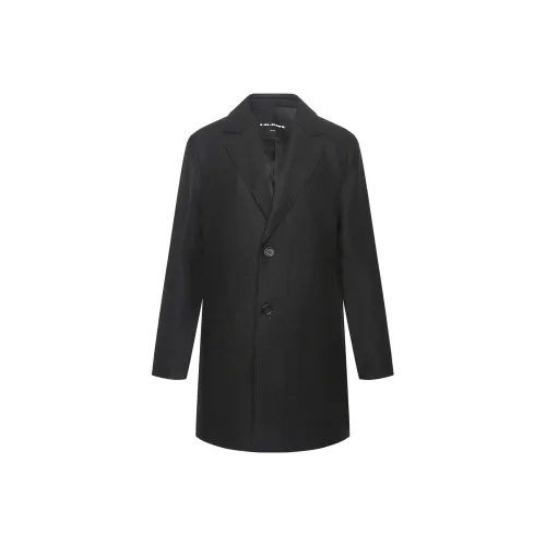 LESS IS MORE Темно-серый 24DYR3111Y Мужское пальто