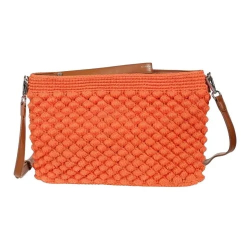 GIANNI CHIARINI Полипропиленовые сумки через плечо женские оранжевые
