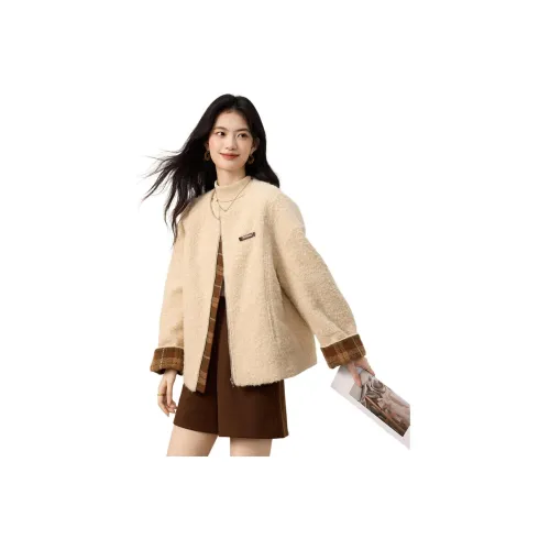 Still Quiet Бархат Feel Пальто Женское