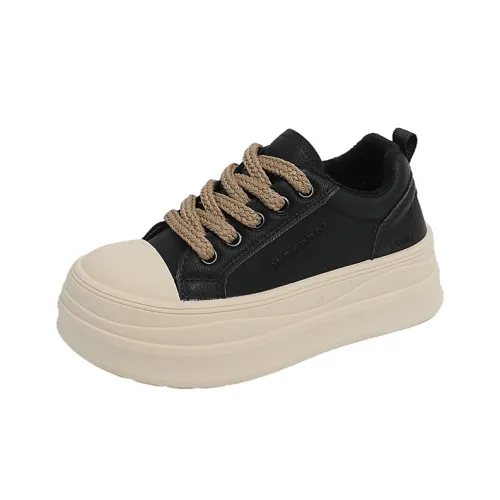 Lan Miao Покрытие увеличивает высоту устойчивое к истиранию дышащие противоскользящие низкий топ кроссовки для скейтбординга женские