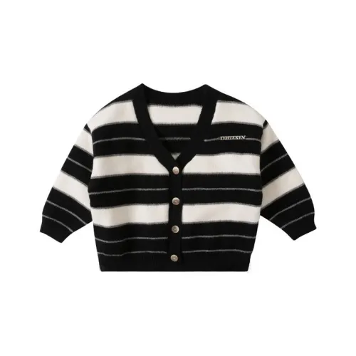 Maycaur Черный Белый KIDS Свитера