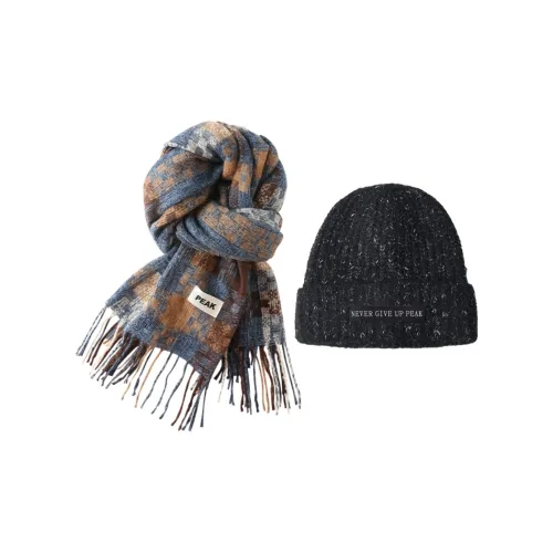 PEAK 100% полиэстер Вязаные шарфы Женские