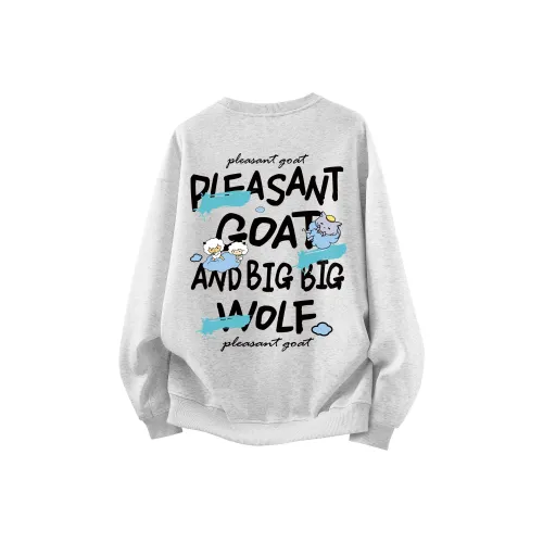 Свитшот Pleasant Goat and Big Big Wolf унисекс