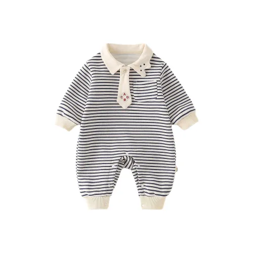XiaoJinBu Полосы Детские Комбинезоны Ползунки