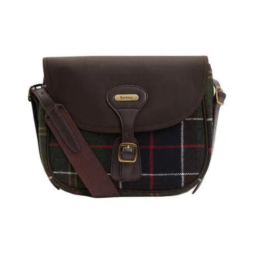 BARBOUR Металлический компонент Сумка на плечо Унисекс Кофе