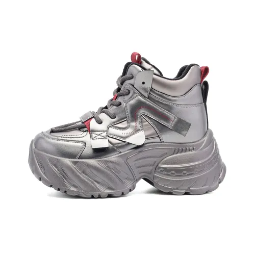 RED DRAGONFLY Термический Увеличивающий Высоту Устойчивый к Износу MID Топ Толстая Подошва Кроссовки Женские