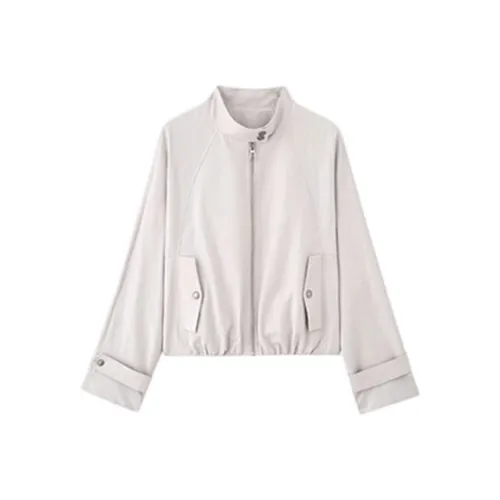 VKXOW Светло-розовый Женский Куртка