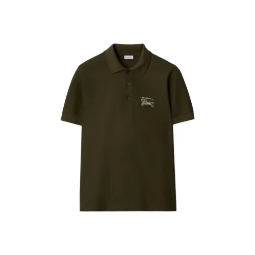Burberry Оливково-зеленая мужская поло