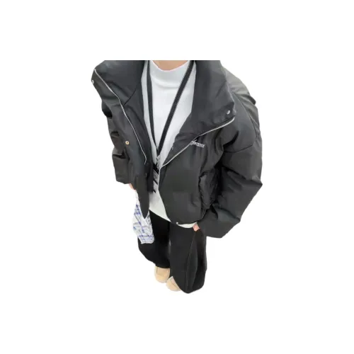 PODGORNOI Черный С подарками Съемный Металл Логотип Мужской Пуховик