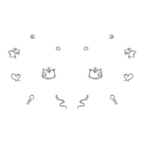 WANLIACC Сплав Серьги-гвоздики Женские